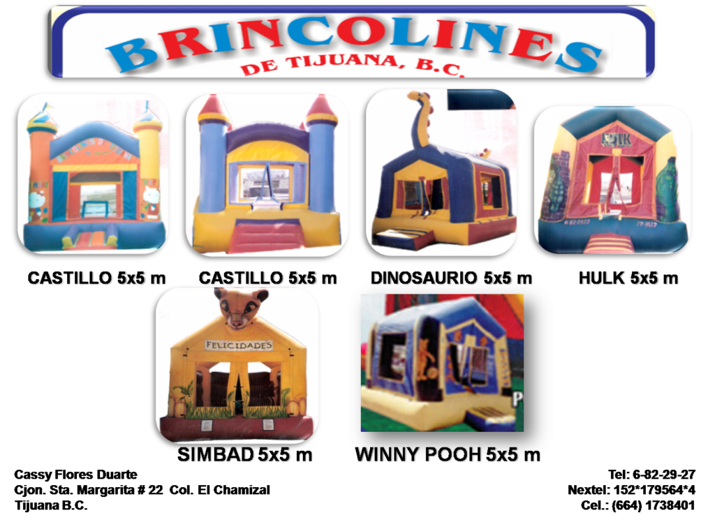 Brincolines de Tijuana Superola